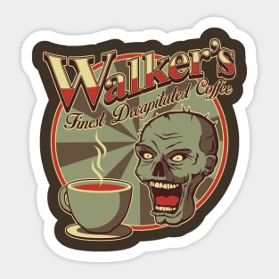 Walker's Decap Coffee Sticker